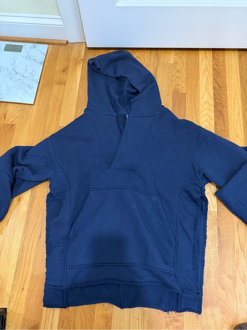 Free People Washed deep navy Sweatshirt - Deep Navy - Picture 5 of 8